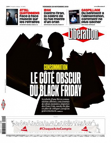 Liberation du Vendredi 29 Novembre 2019