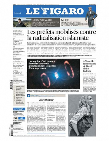 Le Figaro du Vendredi 29 Novembre 2019