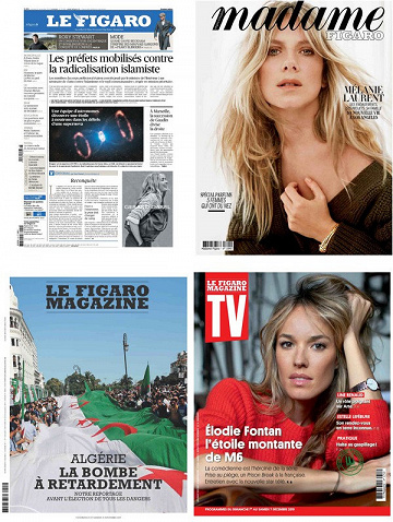 Pack Le Figaro et ses 3 suppléments - Vendredi 29 Novembre 2019