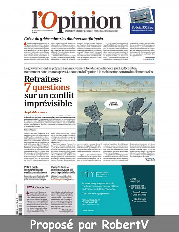 L’Opinion - Lundi 2 Décembre 2019