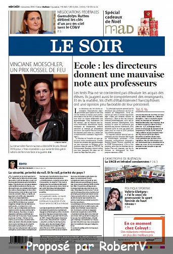 Le Soir - Mercredi 4 Décembre 2019