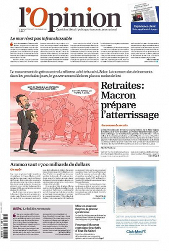 L’Opinion - 6-7 Décembre 2019