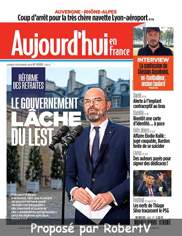 Aujourd’hui en France - Samedi 7 Décembre 2019