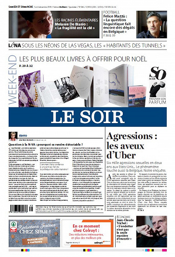 Le Soir - Samedi 7 Décembre 2019