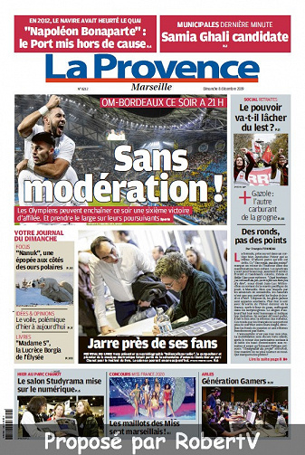 La Provence Marseille - Dimanche 8 Décembre 2019