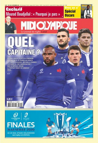Midi Olympique Rouge - 9 Décembre 2019