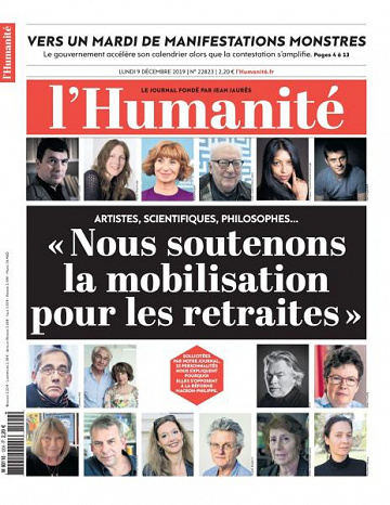 L’Humanite - 9 Décembre 2019