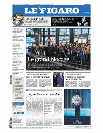 Le Figaro du Mardi 10 Décembre 2019