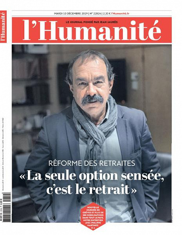 L’Humanite - 10 Décembre 2019