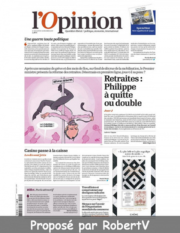 L’Opinion - Mercredi 11 Décembre 2019
