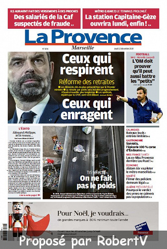 La Provence Marseille - Jeudi 12 Décembre 2019