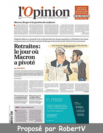 L’Opinion - Vendredi 13 et Samedi 14 Décembre 2019
