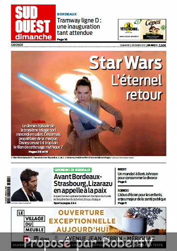 Sud Ouest Dimanche - Gironde - Dimanche 15 Décembre 2019
