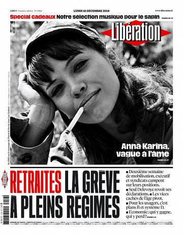 Libération du Lundi 16 Décembre 2019