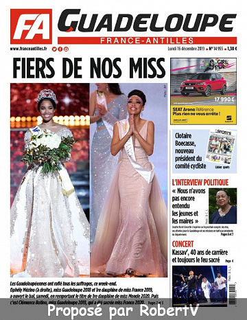 France-Antilles Guadeloupe - Lundi 16 Décembre 2019
