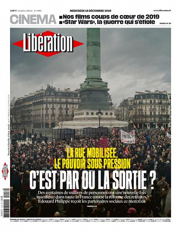 Liberation du Mercredi 18 Décembre 2019