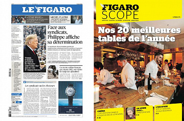 Pack Le Figaro + Le FigaroScope - Mercredi 18 Décembre 2019