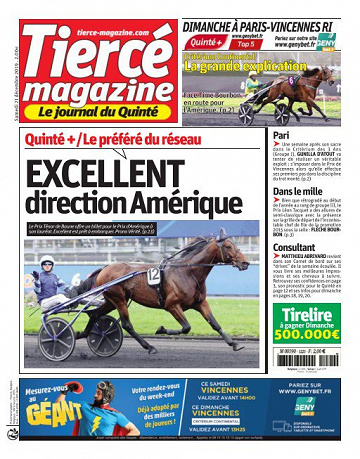 Tiercé Magazine du samedi 21 décembre 2019