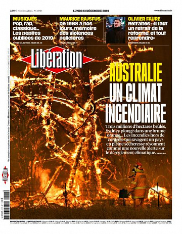 Liberation du Lundi 23 Décembre 2019