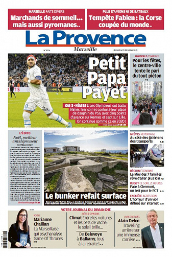 La Provence Marseille - Dimanche 22 Décembre 2019