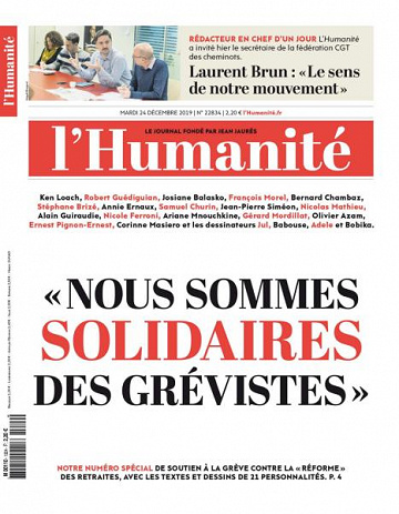 L’Humanite - 24 Décembre 2019