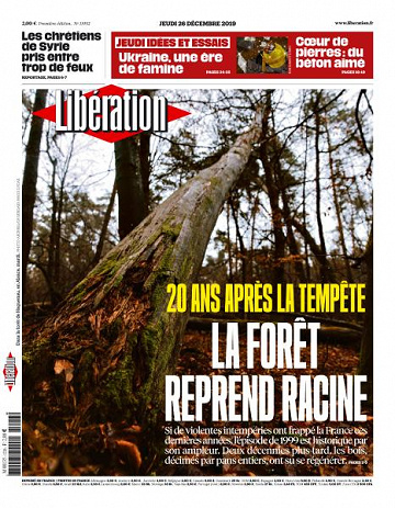 Libération du Jeudi 26 Décembre 2019
