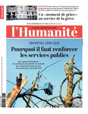 L’Humanite - 26 Décembre 2019