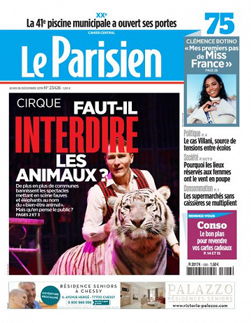 Le Parisien du Jeudi 26 Décembre 2019