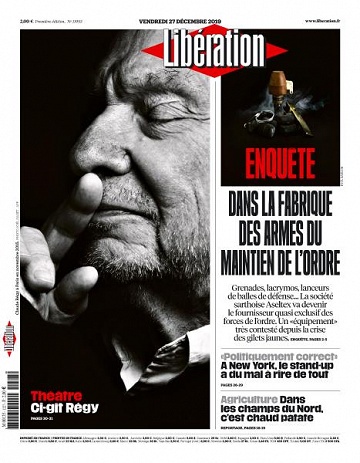 Liberation du Vendredi 27 Décembre 2019
