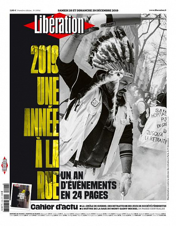 Libération du Samedi 28 et Dimanche 29 Décembre 2019