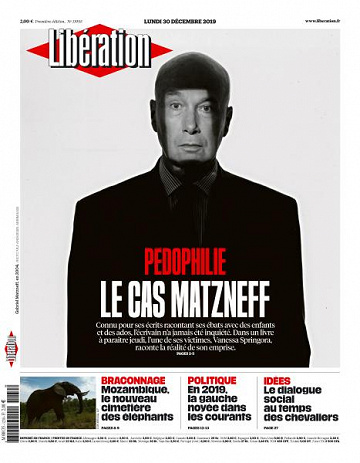 Liberation du Lundi 30 Décembre 2019