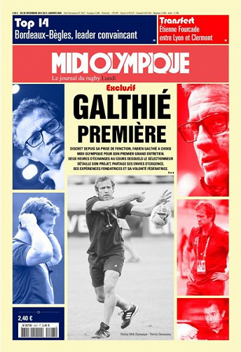 Midi Olympique Rouge - 30 Décembre 2019