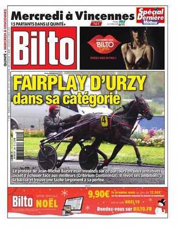Bilto du mardi 31 décembre 2019