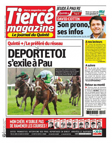 Tiercé Magazine du mercredi 01 janvier 2020
