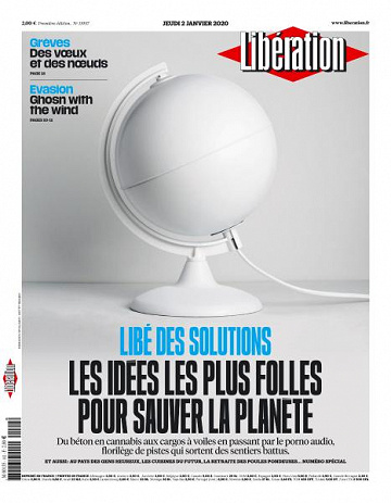 Libération du Jeudi 2 Janvier 2020