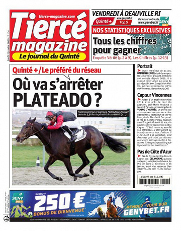 Tiercé Magazine du jeudi 2 janvier 2020