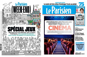 Pack Le Parisien + Le Parisien Week-End - Vendredi 3 Janvier 2020