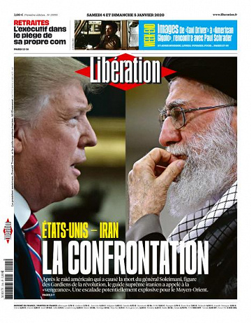 Liberation du Samedi 4 et Dimanche 5 Janvier 2020