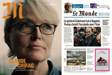 Pack Le Monde + M le Magazine du Monde - Samedi 4 Janvier 2020