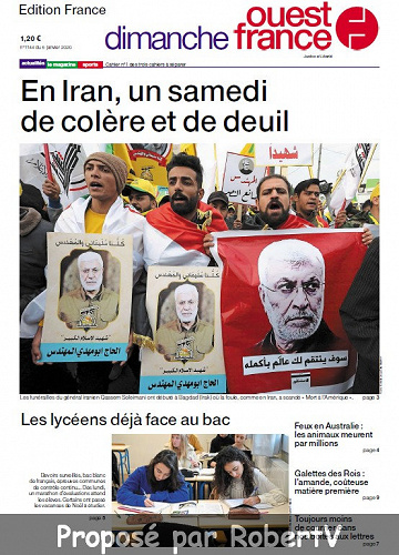 Ouest France - Dimanche 5 Janvier 2020