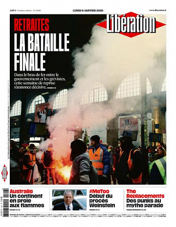 Libération du Lundi 6 Janvier 2020
