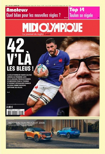 Midi Olympique Rouge - 6 Janvier 2020