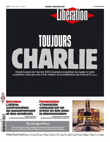 Liberation du Mardi 7 Janvier 2020