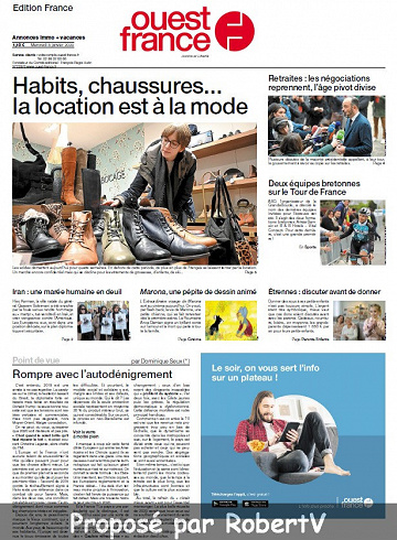 Ouest France - Mercredi 8 Janvier 2020