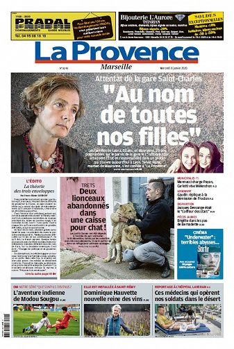 La Provence Marseille - Mercredi 8 Janvier 2020