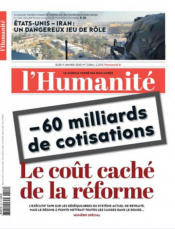 L’Humanite - 9 Janvier 2020
