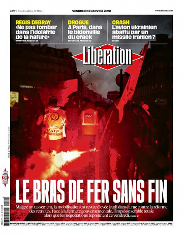 Libération du Vendredi 10 Janvier 2020