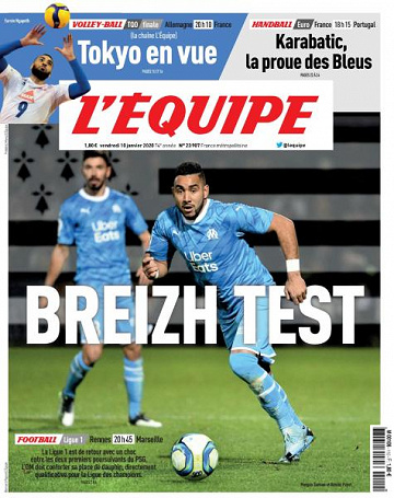 L’equipe du Vendredi 10 Janvier 2020
