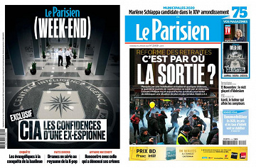 Pack Le Parisien + Le Parisien Week-End - Vendredi 10 Janvier 2020