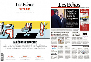 Pack Les Echos + Les Echos Week-end - Vendredi 10 Janvier 2020